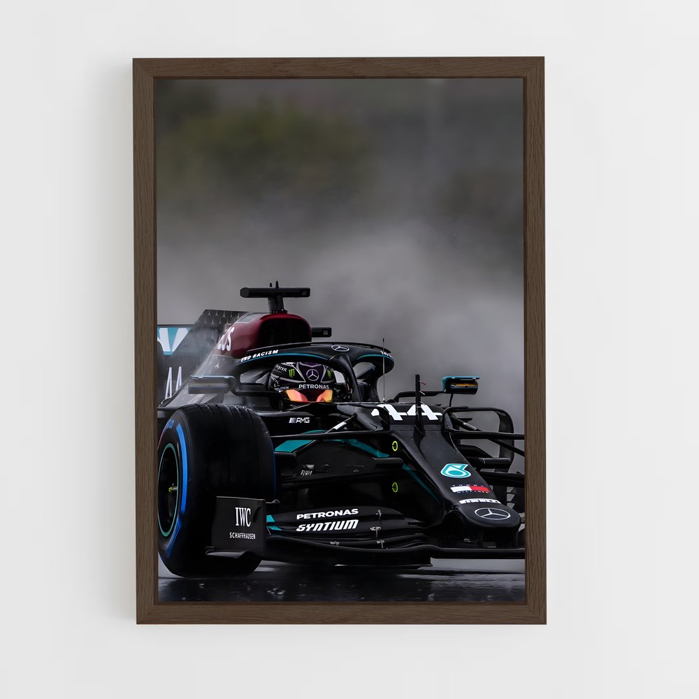 Poster Lewis en Action – affiche Voitures de Formule 1 (vue 5)